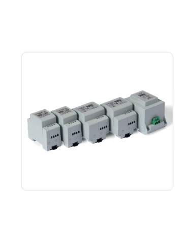 Trasformatore Modulare Di Sicurezza 80 Va 3Din 12V-24V Ac TECNOSWITCH - TSW080SI