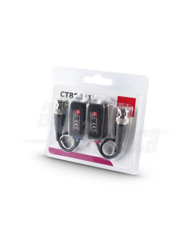 Video Balun Passivo Con Cavetto 1 Canale HD ALPHA ELETTRONICA - CT824/1