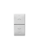 Doppio Pulsante Con Frecce Domus S44 1P NA+1P NA 10A 250v AVE - 441056F