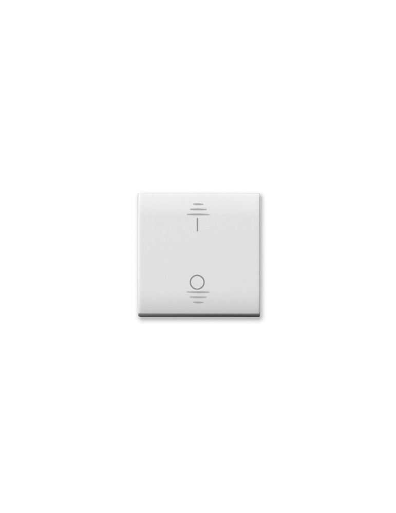 Interruttore Tasto Largo Domus S44 2P 16Ax Illuminabile 2 Mod. AVE - 441010/2