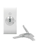 Pulsante A Chiave Domus S44 2P 10Ax 250V AVE - 441075