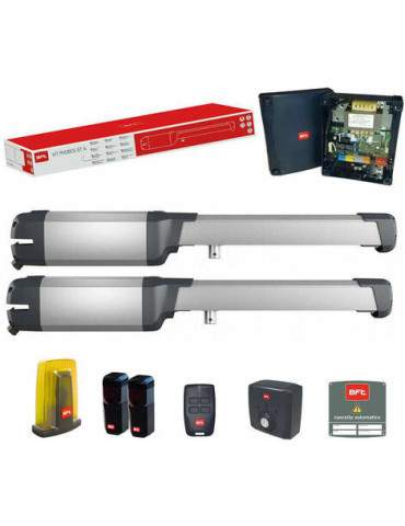 Kit Automazione Cancello Battente PHOBOS 230v 400kg A25 -Garanzia Italia- BFT - 2611927