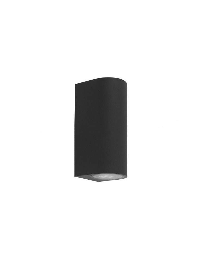 Applique Led Lampada Da Muro In Alluminio CORDOVA 2 Antracite Doppia Emissione BOT LIGHTING - CORDOVA2G