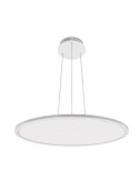Pannello Led  A Sospensione Lampada Lampadario Bianco IOLUME - IO60100