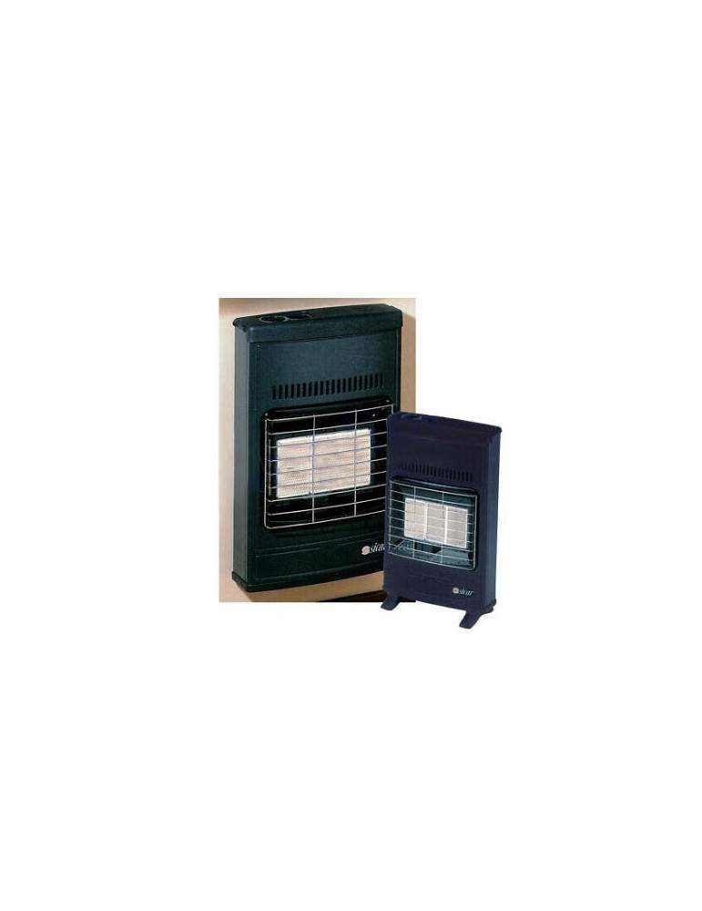 Stufa A Gas A Metano Ad Infrarossi Ventilata Grigio Eco 42T SICAR - ECO42T
