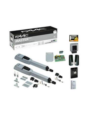 Automazione Cancelli A Battente MASTER KIT Green 230V FAAC - 104415445