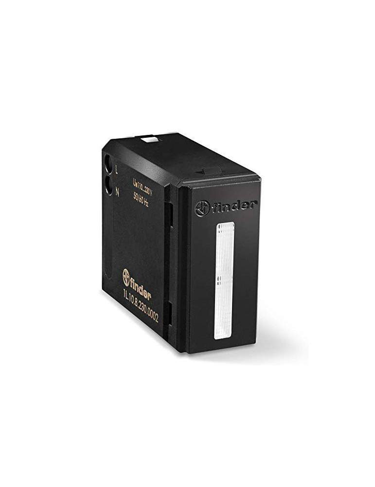 Lampada Di Emergenza Tipo 1L 10 A Led Incasso Nera Lomus FINDER - 1L1082300002