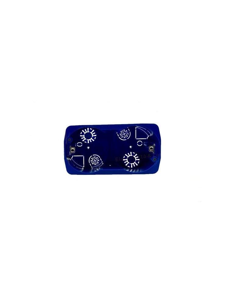 Scatola Rettangolare Per Pareti Cave E/O Cartongesso Porta Frutti 4 Moduli Per Sistema 44 e 45 AVE - 254CG