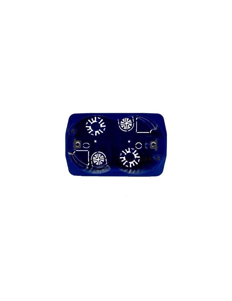 Scatola Rettangolare Per Pareti Cave Porta Frutti 3 Moduli Per Sistema 44 e 45 AVE - 253CG