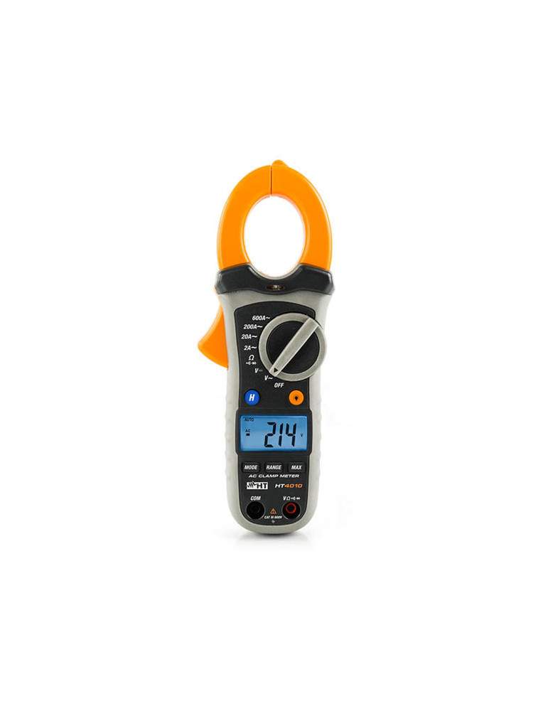 Pinza Amperometrica Digitale 4010 Clamp Meter 600A AC  Cat III HT INSTRUMENTS - 004010