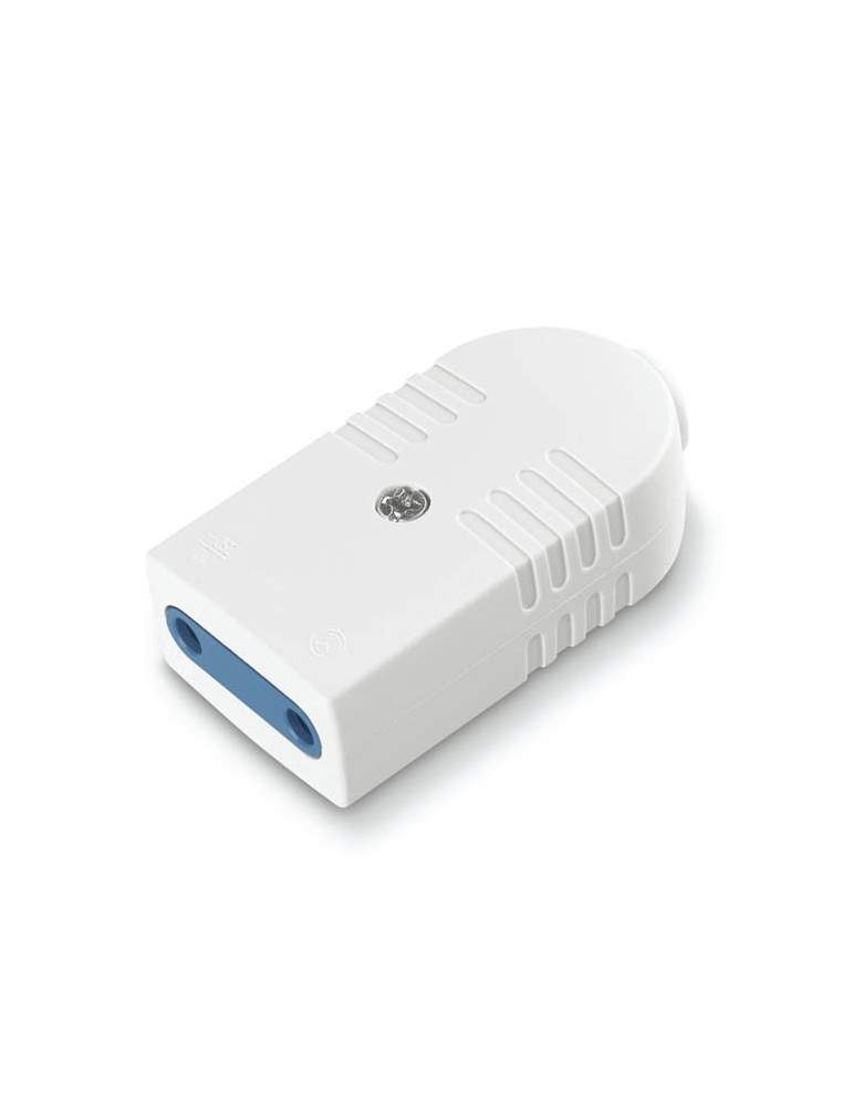 Presa Mobile serie Azzurra 2P+T 10A Bianca SCAME - 104.4011