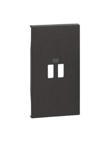 Cover Per Caricatore USB Living Now 2M Nero BTICINO - KG12C