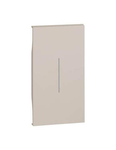 Cover Illuminabile Per Comando 2 Moduli Sabbia Living Now BTICINO - KM01M2