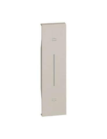 Cover Comando Tapparelle Sabbia 1Modulo Living Now BTICINO - KM05