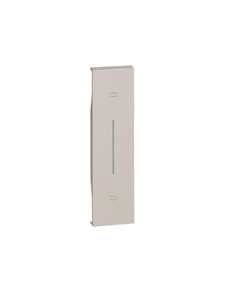 Cover Comando Tapparelle Sabbia 1Modulo Living Now BTICINO - KM05