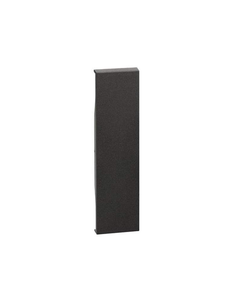 Cover Falso Polo 1Modulo Nero Living Now BTICINO - KG00