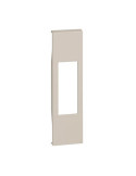 Cover Per Presa Standard Italia 10/16A 1Modulo Sabbia Living Now BTICINO - KM02