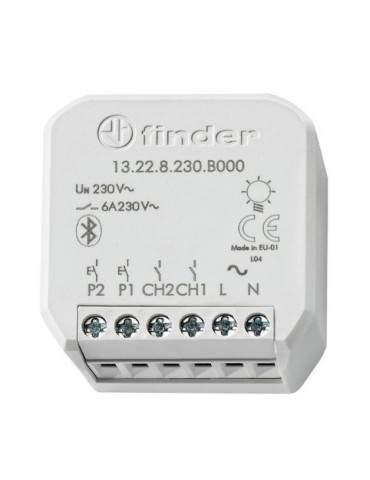 Relè Multifunzione Actuator Yesly Type 13.22 Bluetooth 2Canali 13.22.8.230.B000 FINDER - 13228230B000