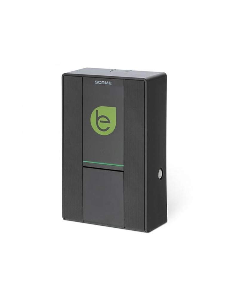 Stazione Di Ricarica Veicoli Smart Wall Box 1 Colonnina Elettrica  BE-W Presa T2 7,4KW PM Modalità Basic/Free SCAME - 205.W17-B0