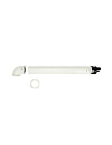 Kit Fumo Orizzontale Ø 100/60 Excentrico Short Con Pozzetti Di Prelievo IMMERGAS - 3.024598