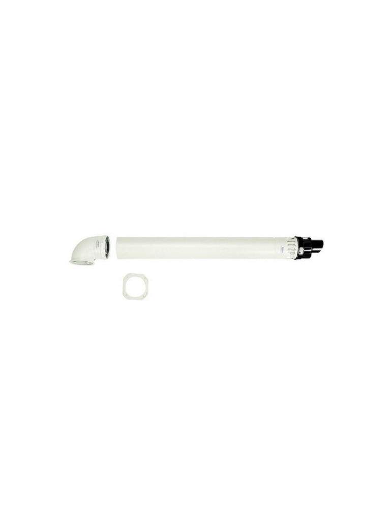 Kit Fumo Orizzontale Ø 100/60 Excentrico Short Con Pozzetti Di Prelievo IMMERGAS - 3.024598