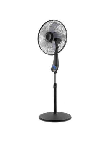 Ventilatore Da Terra A Piantana QUIET 40 Nero Silenzioso Con Telecomando CFG - EV074