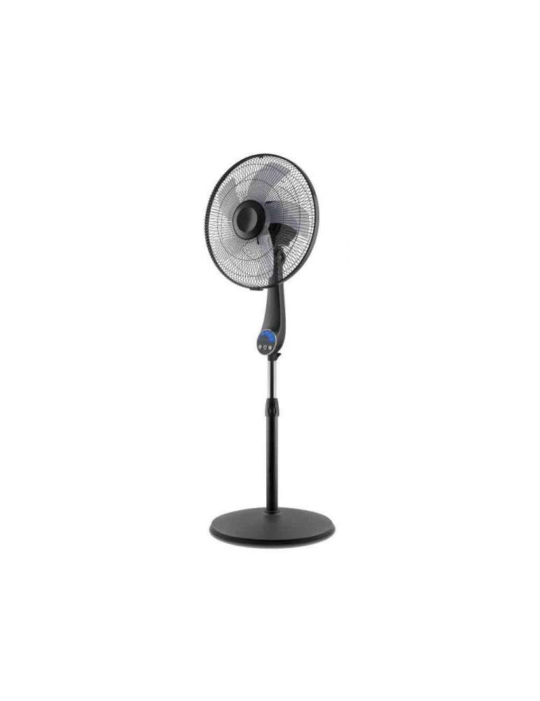 Ventilatore Da Terra A Piantana QUIET 40 Nero Silenzioso Con Telecomando CFG - EV074