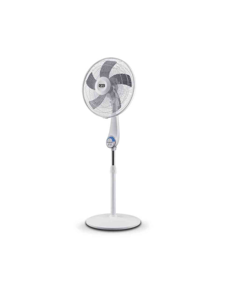 Ventilatore Da Terra A Piantana QUIET 40 Bianco Silenzioso Con Telecomando CFG - EV094