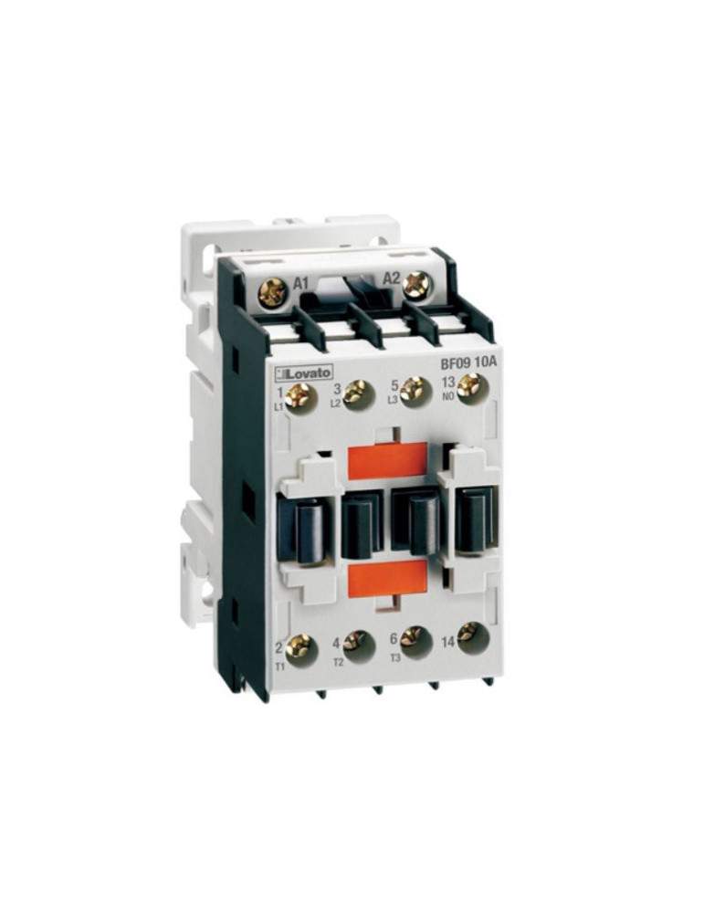 Contattore Tripolare 3Poli + 1NO Serie BF 9A (AC3) Bobina 24VAC LOVATO - BF0910A024