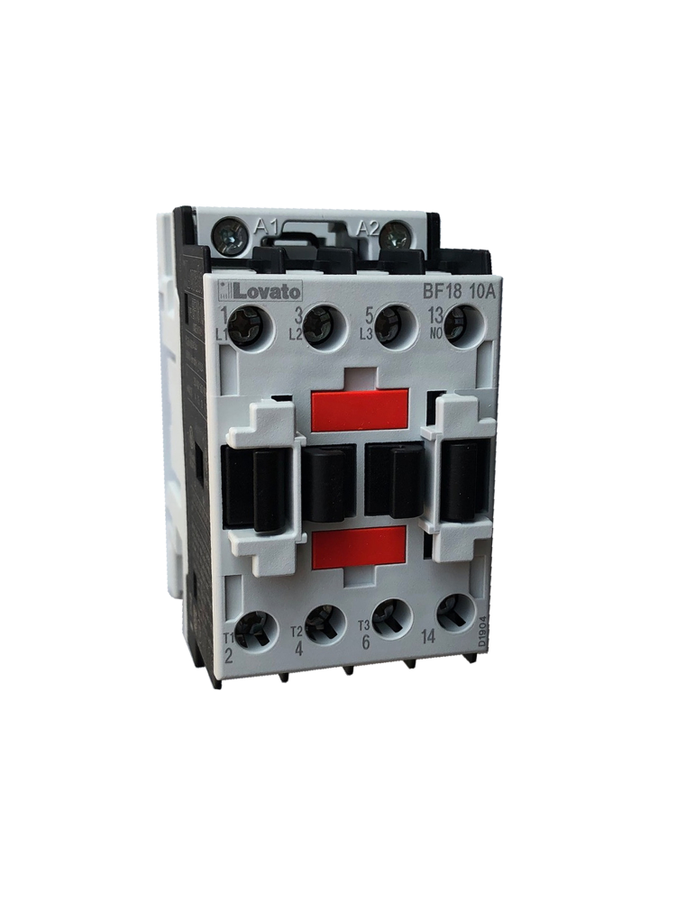 Contattore Tripolare 3Poli + 1NO Serie BF 18A (AC3) Bobina 230VAC LOVATO - BF1810A230