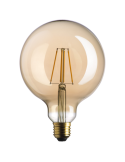 Lampada Led Globo 125Stick Gold Vintage Retrò Vetro Ambra Luce Calda E27 2500K 7W 725Lumen Shot BOT LIGHTING - WlLD4008X2G