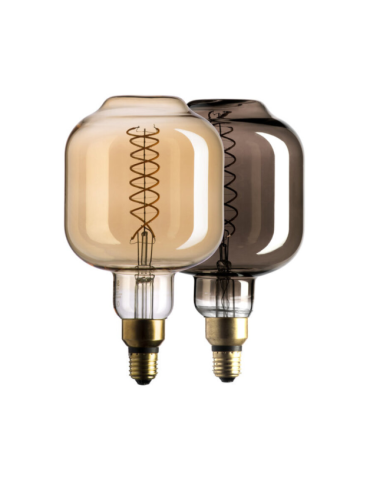 Lampada Design Lanterna Vintage Retrò F.O.B. Stick Dimmerabile Led E27 8W 500Lumen 2000K Luce Calda BOT LIGHTING - WLD6508X2AM
