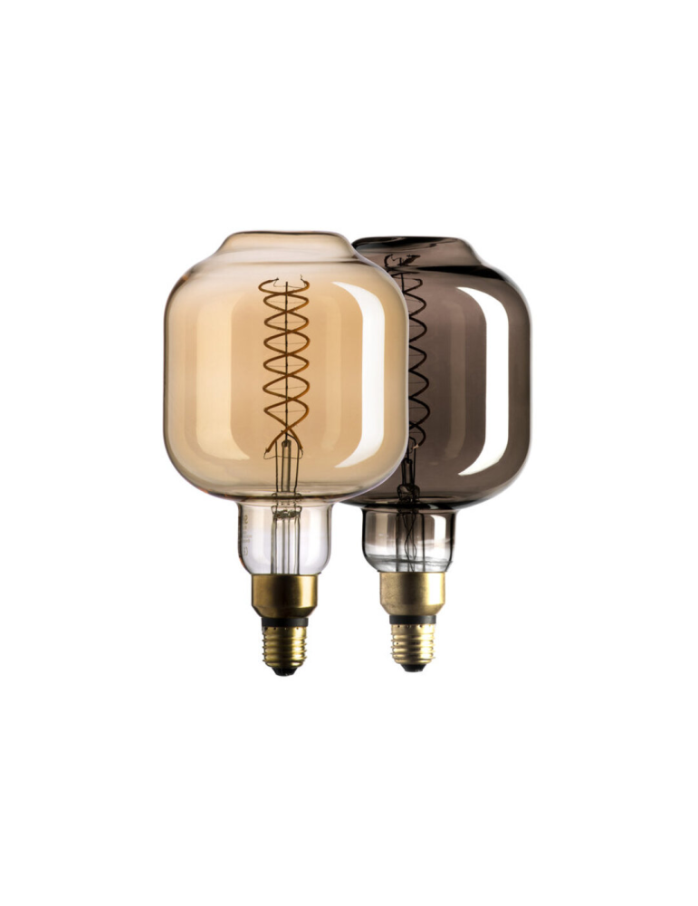 Lampada Design Lanterna Vintage Retrò F.O.B. Stick Dimmerabile Led E27 8W 500Lumen 2000K Luce Calda BOT LIGHTING - WLD6508X2AM