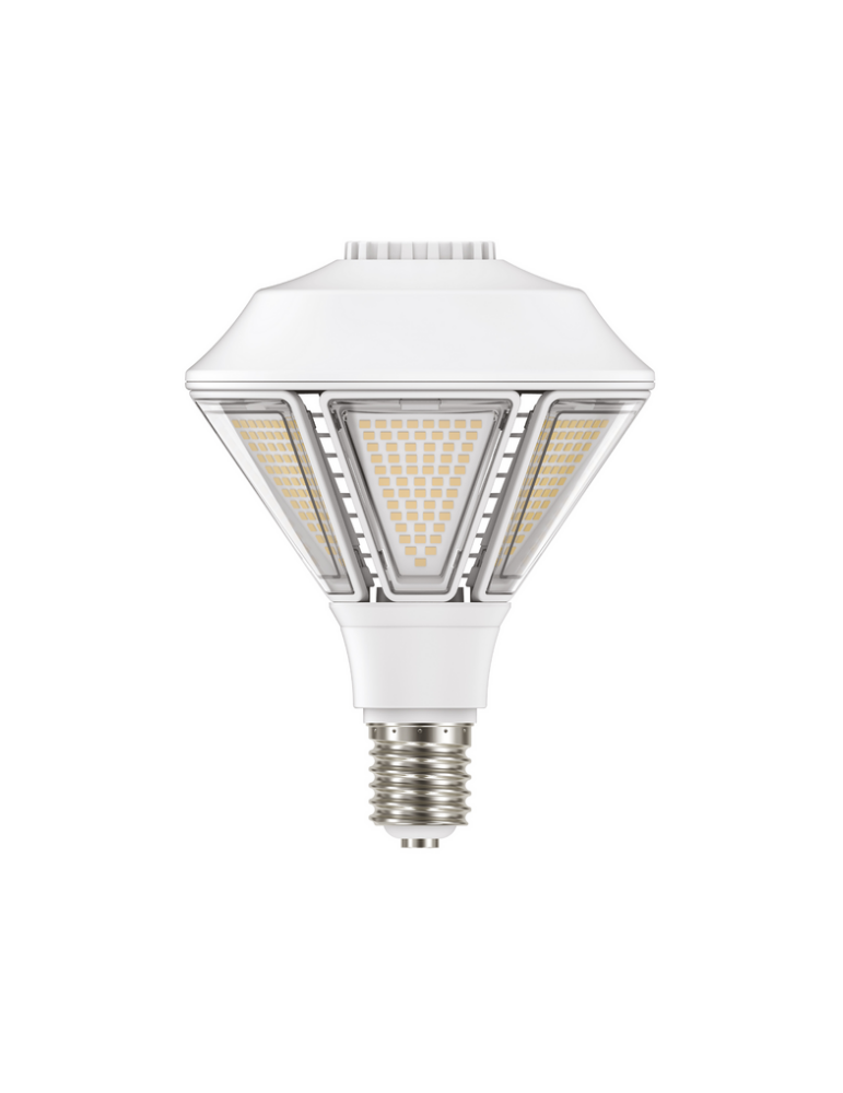 Lampada LED 2 Attacchi In 1 E27 E40 52W 7500Lumen 4000K Luce Bianca Shot BOT LIGHTING - SLD9905253