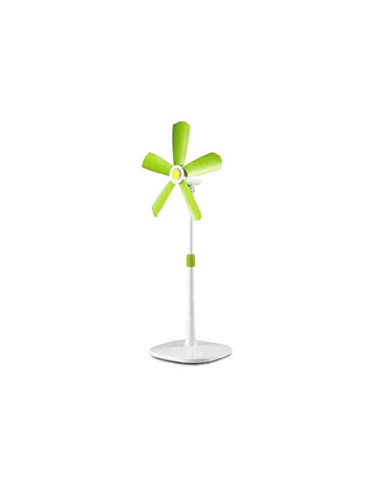 Ventilatore A Piantana Bianco Verde Margarita Motore Magnetico Senza Griglia CFG - EV070