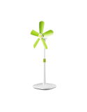 Ventilatore A Piantana Bianco Verde Margarita Motore Magnetico Senza Griglia CFG - EV070