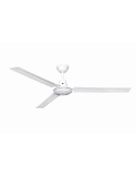 Ventilatore A Soffitto BIANCO 120 3 Pale Metallo Professionale 120cm CFG - EV024