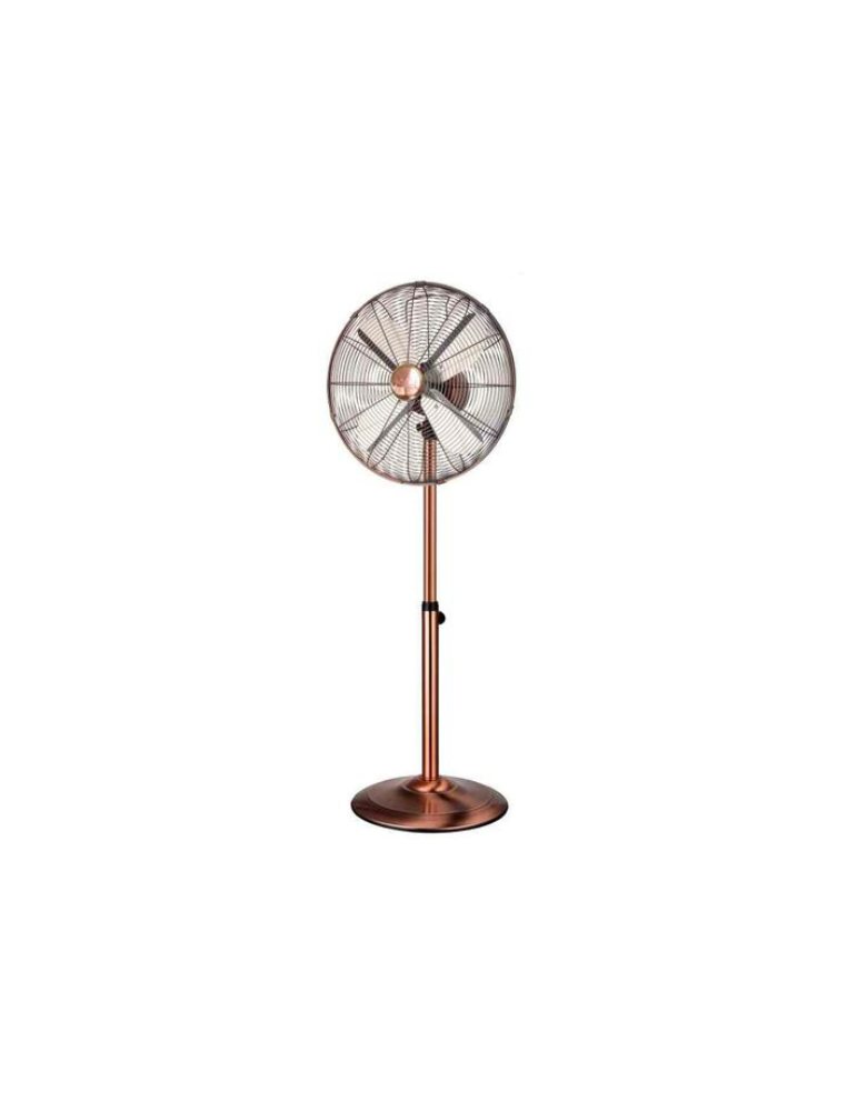 Ventilatore A Piantana Da Terra RAME 45 TERRA 3 Velocità Metallico Rame  CFG - EV093