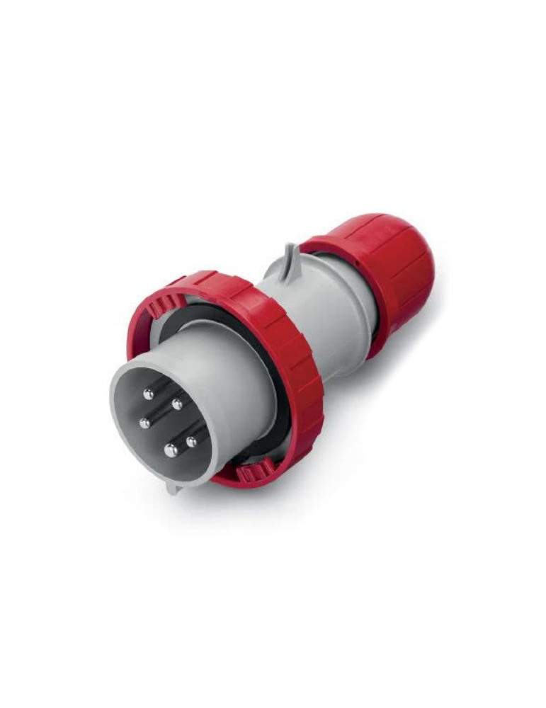 Spina Mobile Industriale Optima 5Poli 3P+N+T 32A IP66 IP67 Rossa SCAME - 218.3237