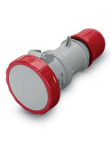 Presa Mobile Industriale Optima 4Poli 3P+T 16A IP66 IP67 Rossa SCAME - 318.1646