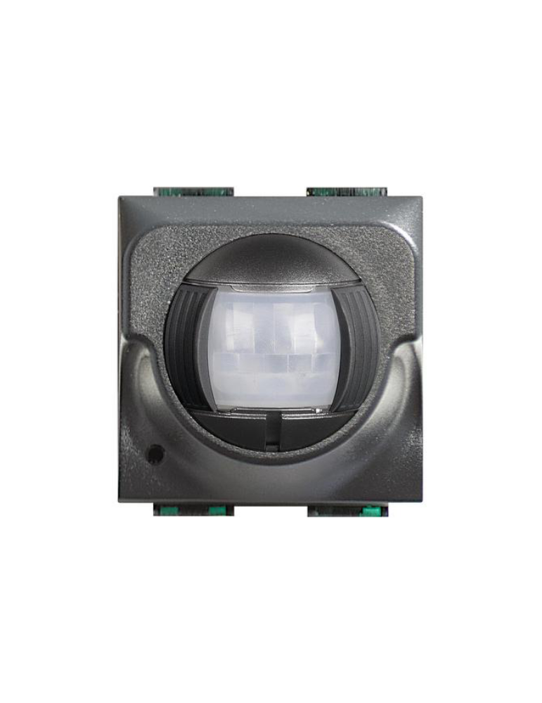 Rilevatore Doppia Tecnologia Living Light 2Moduli Sensore Allarme Da Incasso Antracite My Home BTICINO - L4275