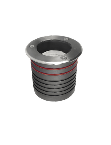 Faretto Per Esterno Apparecchio Carrabile Ad Incasso Senza Lampada OLAR GU10 OLP5SL Passivato 230V IP67 PLAYLED - ERXOLP5SL