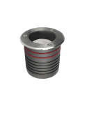 Faretto Per Esterno Apparecchio Carrabile Ad Incasso Senza Lampada OLAR GU10 OLP5SL Passivato 230V IP67 PLAYLED - ERXOLP5SL