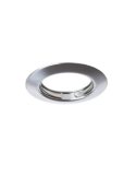Faretto Ad Incasso Soffitto Tondo IP20 GU10 Fisso In Alluminio Cromo Satinato Con Portalampada STONE - 8005/CS