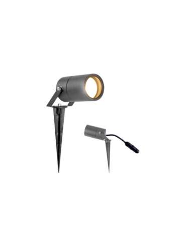 Picchetto Da Giardino Antracite Faretto Spiky1 Ground Spike Light Luce Outdoor Led GU10 IP65 Shot BOT LIGHTING - SPIKY1