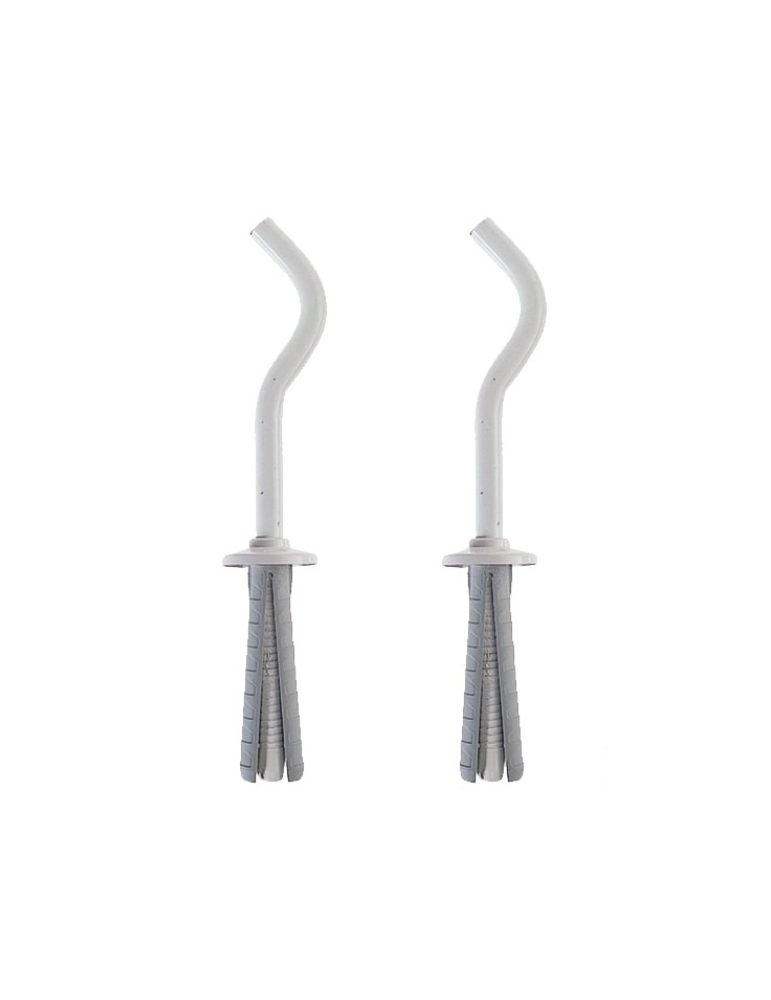Mensole Per Radiatori In Ghisa E Acciaio Bianco TF 7/75 B 2Pz FISCHER - 501087