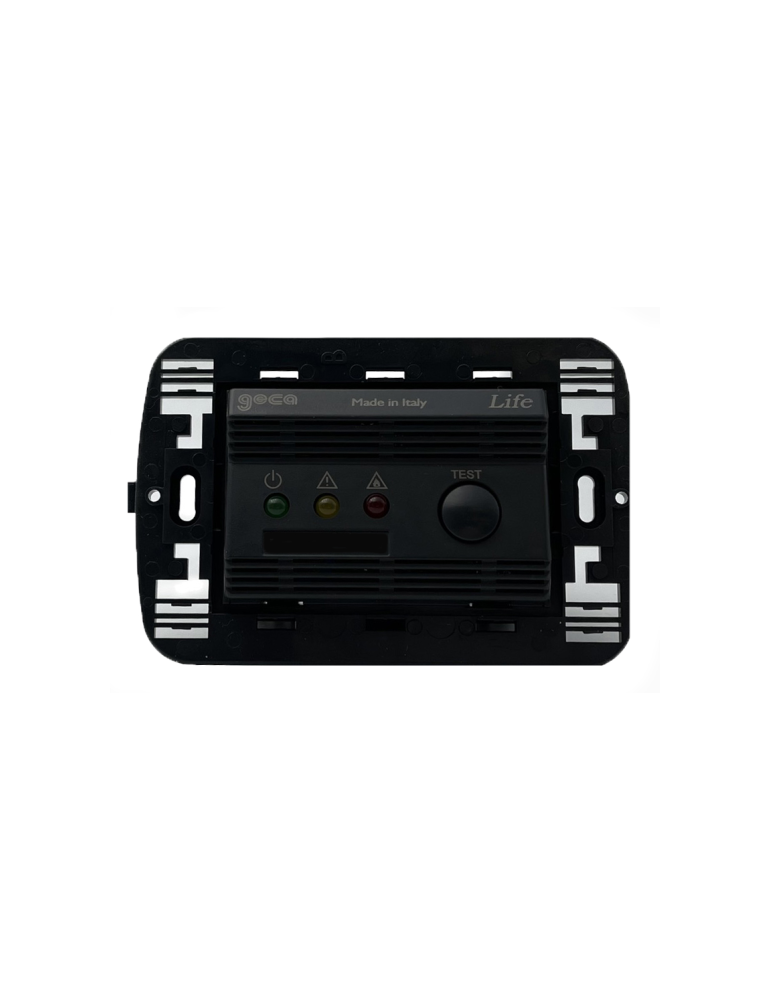 Rilevatore Gas Gpl Da Incasso LIFE Antracite 3.691.0683 GECA - 36910683