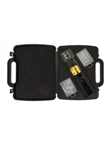 Valigetta Kit Pinza 98-167 E Connettori RJ45 Alpha Net ALPHA ELETTRONICA - 98-167K
