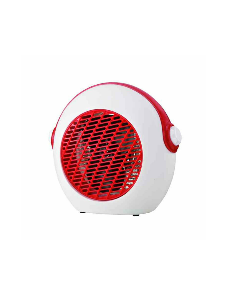 Termoventilatore Buddy Stufa Elettrica 1000/2000W Bianco E Rosso CFG - ER022