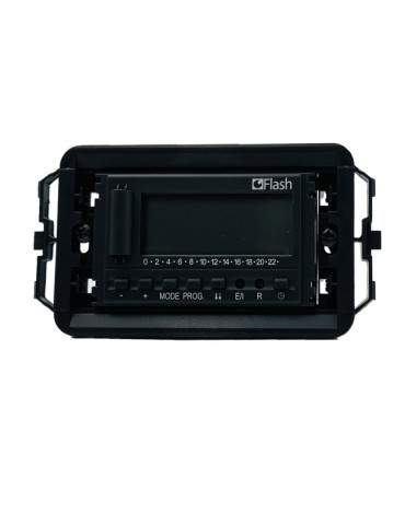 Cronotermostato Elettronico Ad Incasso Flash HAGER - 43012